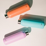 Picture of water bottles.