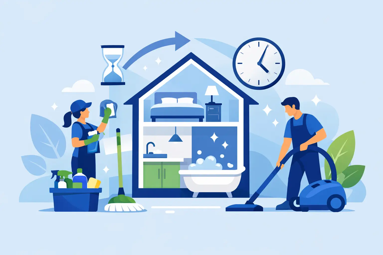 How Long Does a House Cleaning Take?