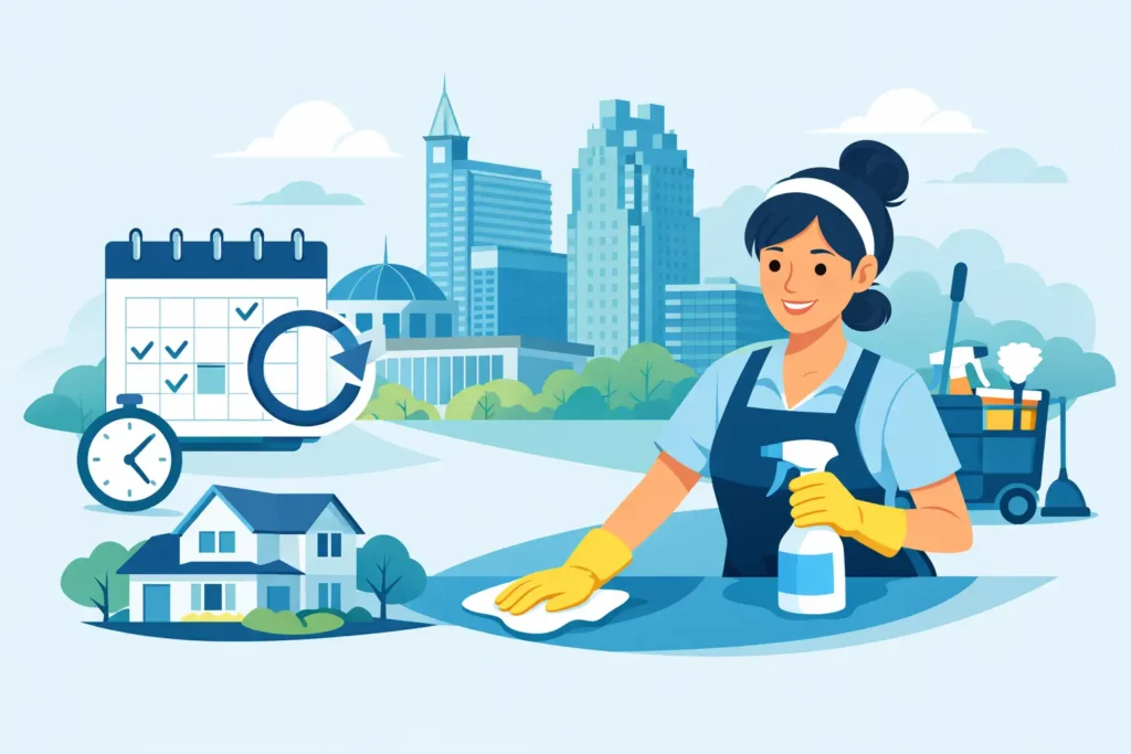 Recurring Maid Service Raleigh NC Made Simple