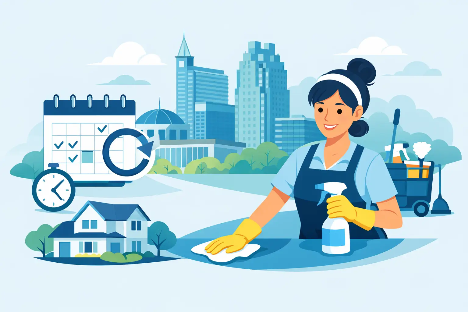 Recurring Maid Service Raleigh NC Made Simple