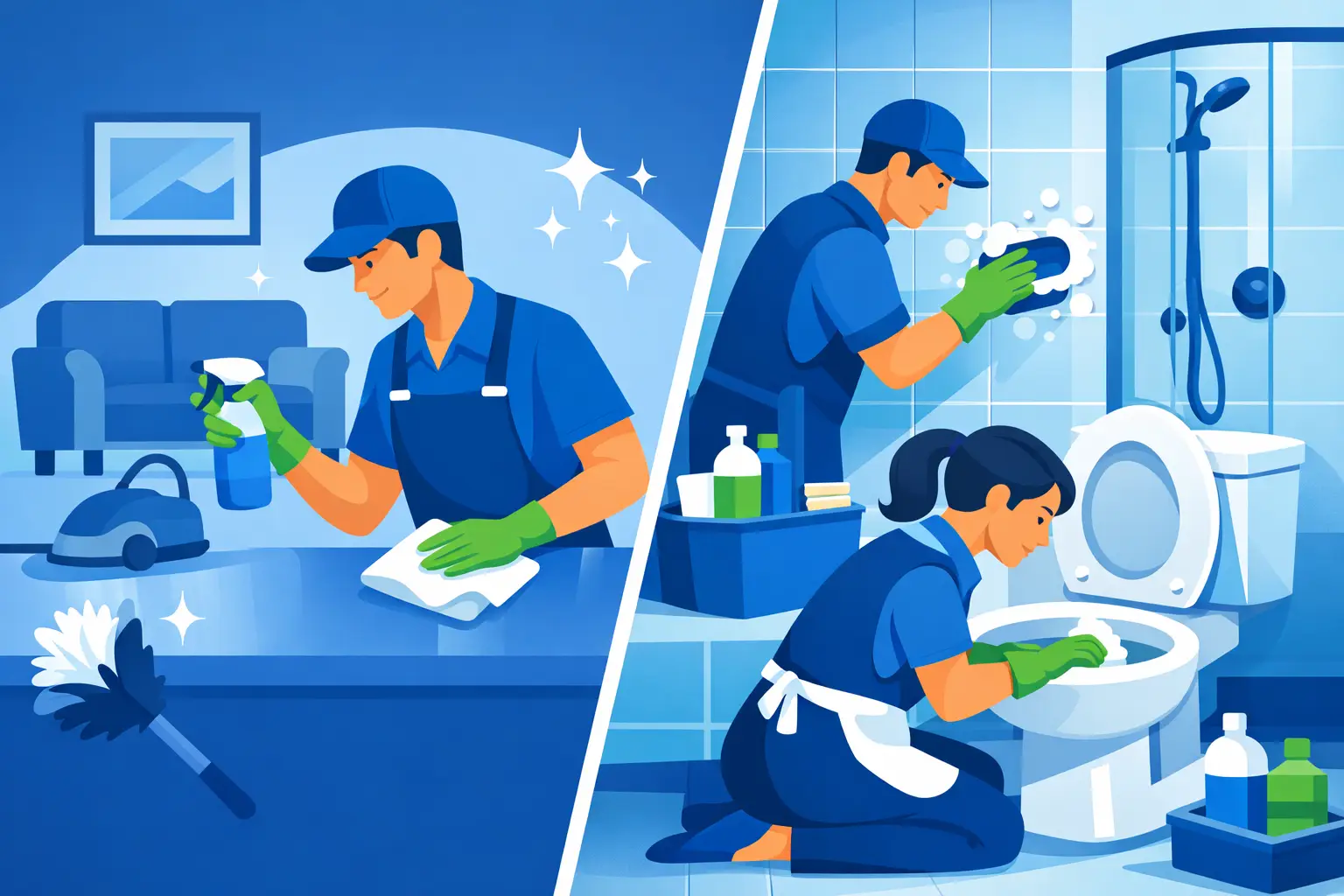 Standard Cleaning vs Deep Cleaning