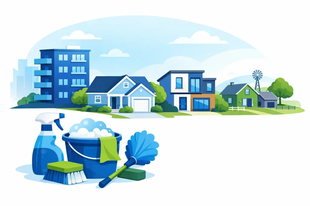 Best House Cleaning Frequency by Home Type