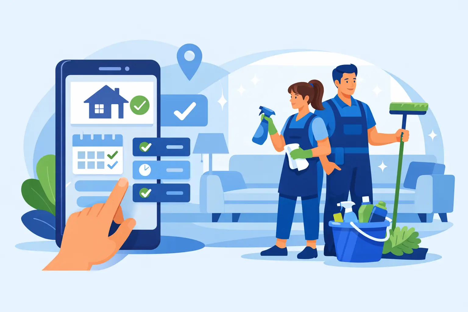 How to Book House Cleaning Without Guesswork