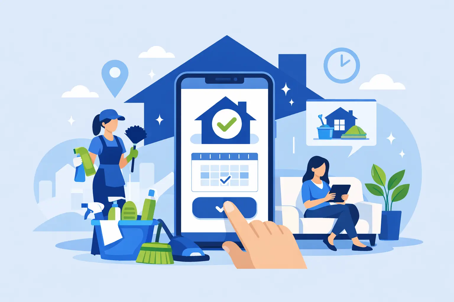 Online House Cleaning Booking Made Simple