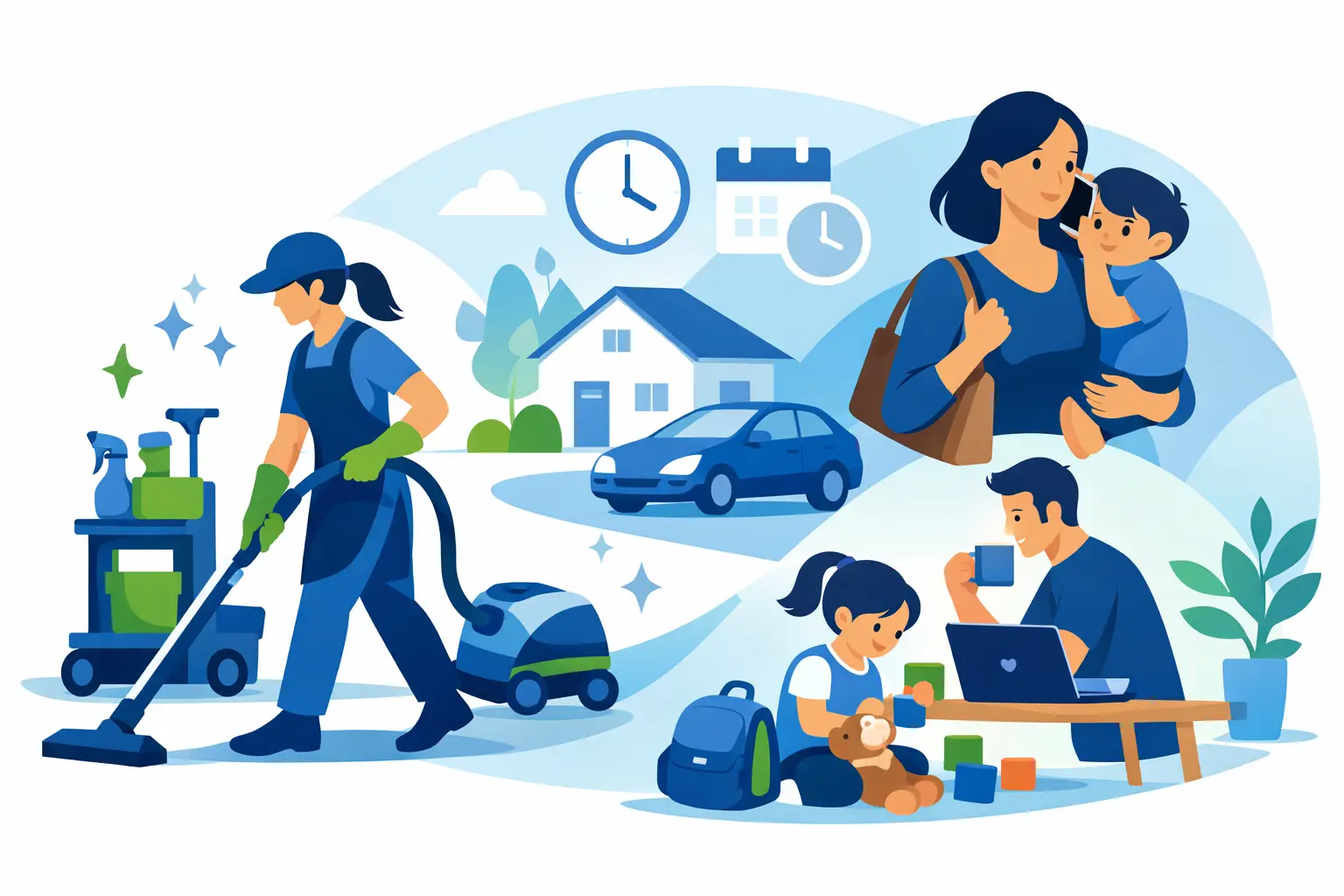 Why a Cleaning Service for Busy Families Works