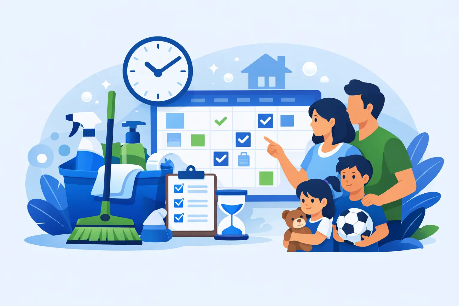 Best Cleaning Schedule for Families That Works