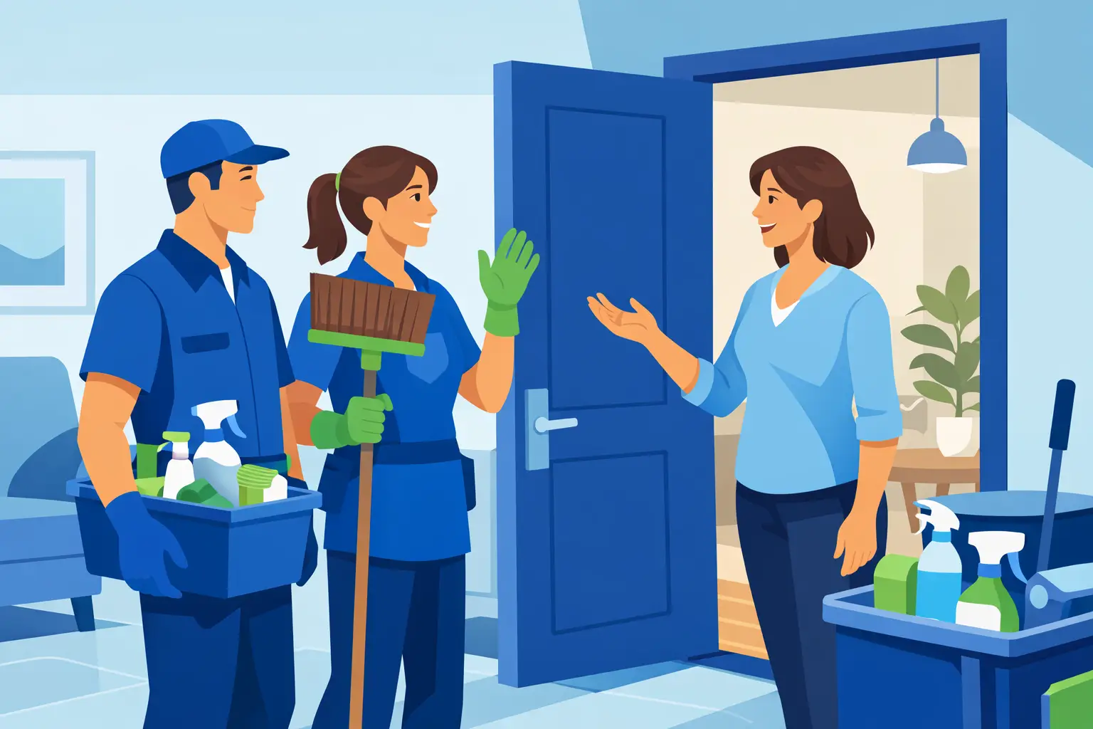 What to Expect From Cleaners at Your First Visit