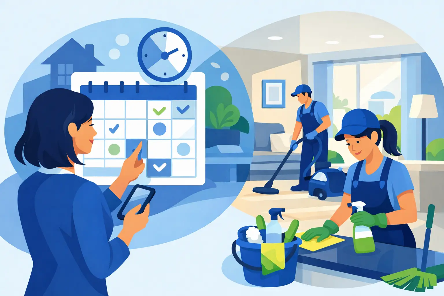 When Should You Schedule Cleaners for Your Home?