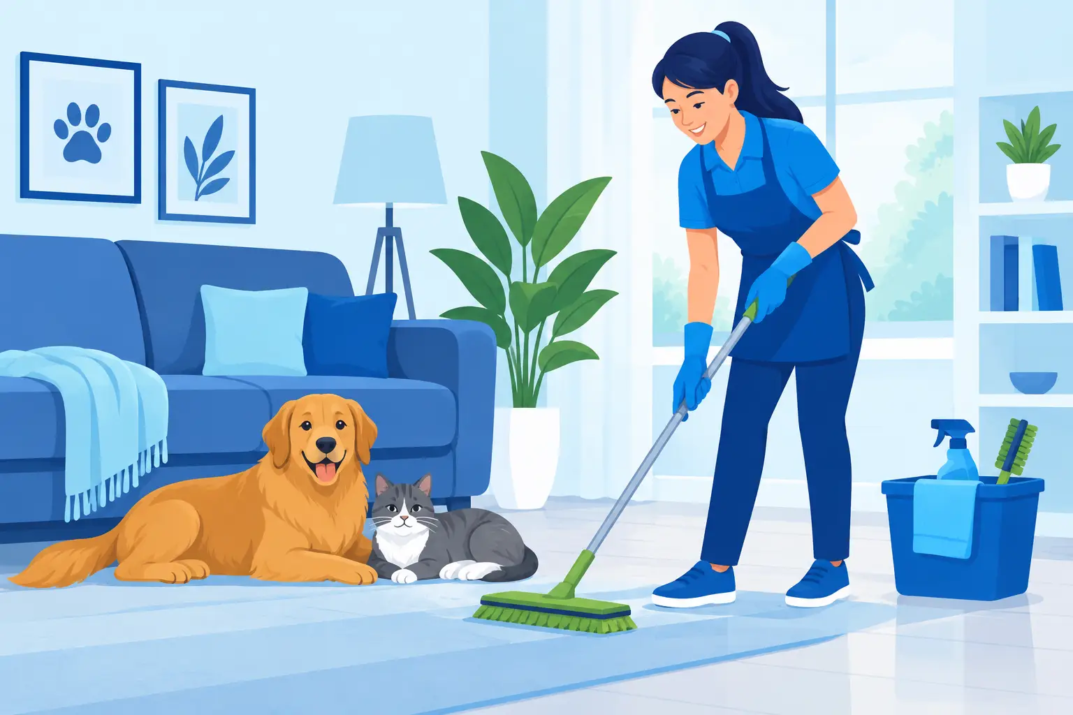 House Cleaning for Pet Owners Made Simpler