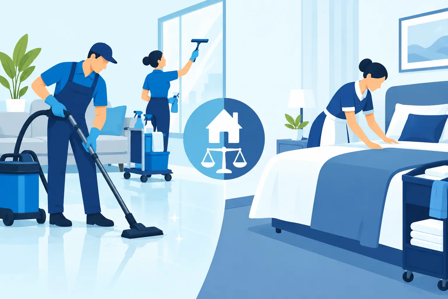 Professional Cleaning Versus Housekeeping: Which Fits?
